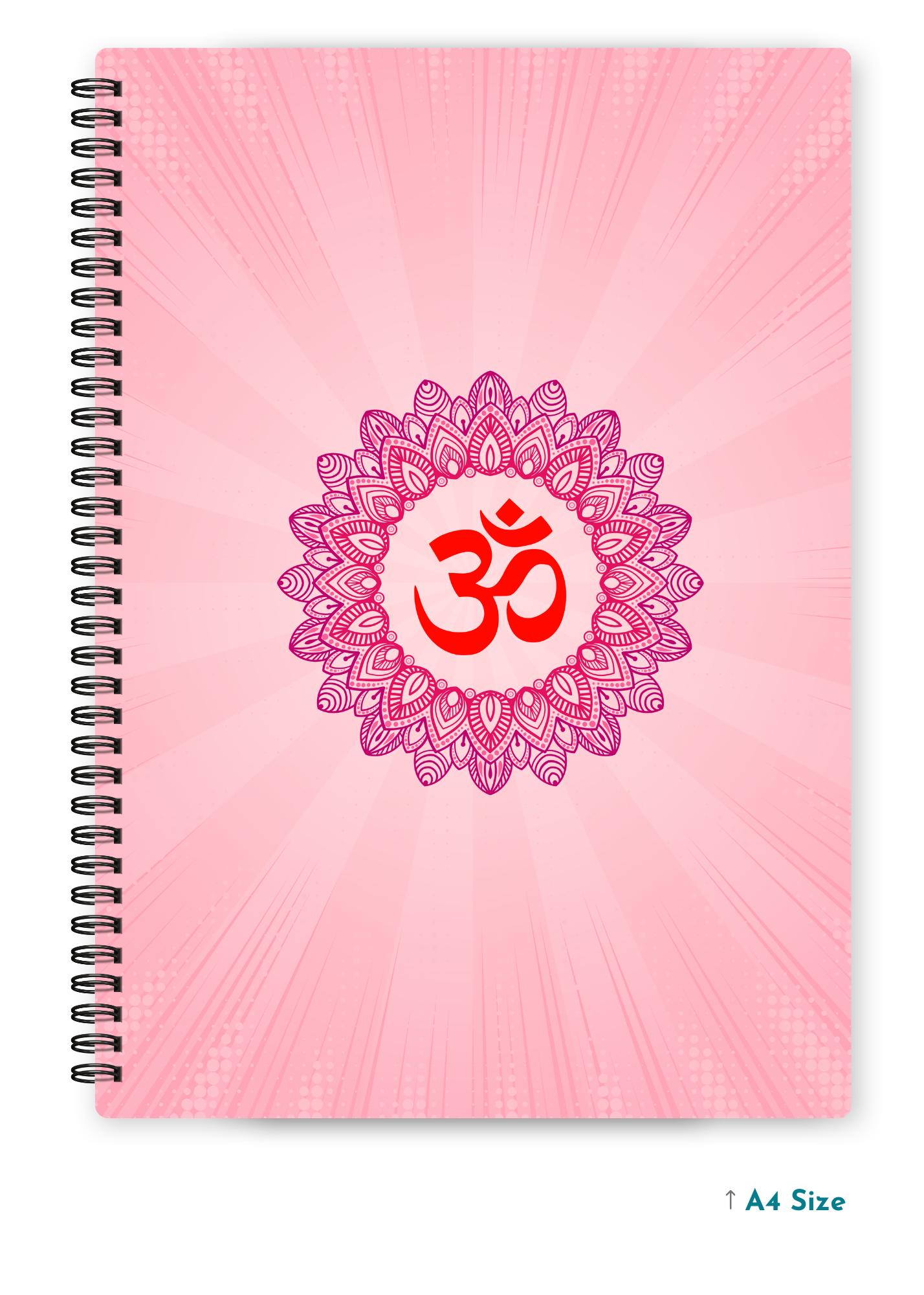 OM (1) cover page - A4 / B5 Size Wiro Notebook