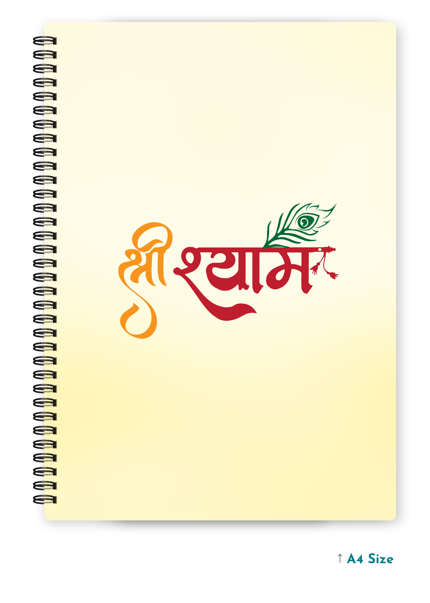 SRI SHYAM cover page - A4 / B5 Size Wiro Notebook