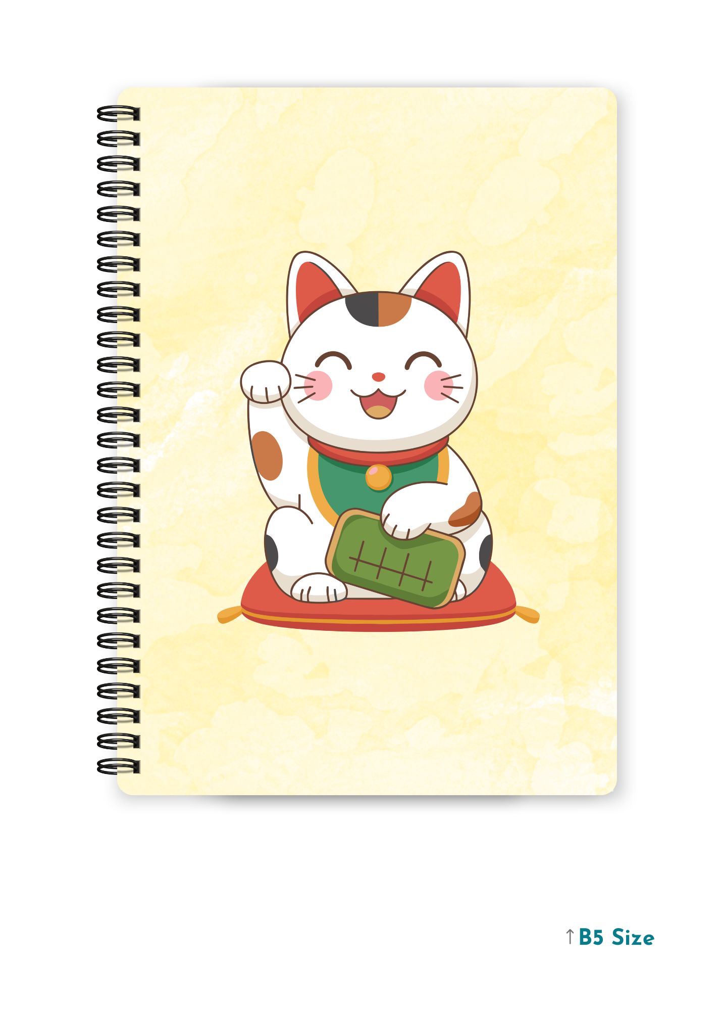 GOOD LUCK (2) cover page - A4 / B5 Size Wiro Notebook