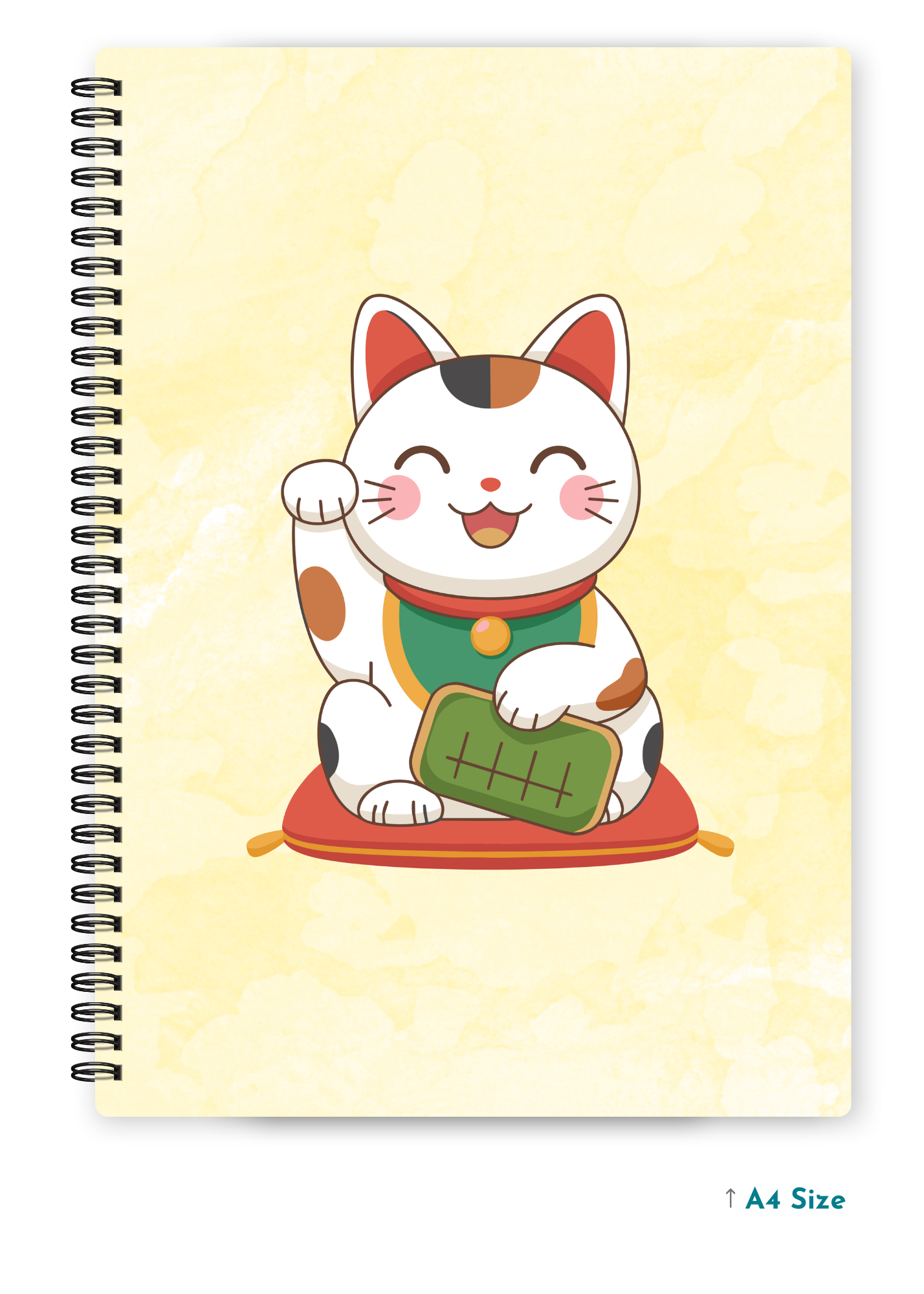 GOOD LUCK (2) cover page - A4 / B5 Size Wiro Notebook