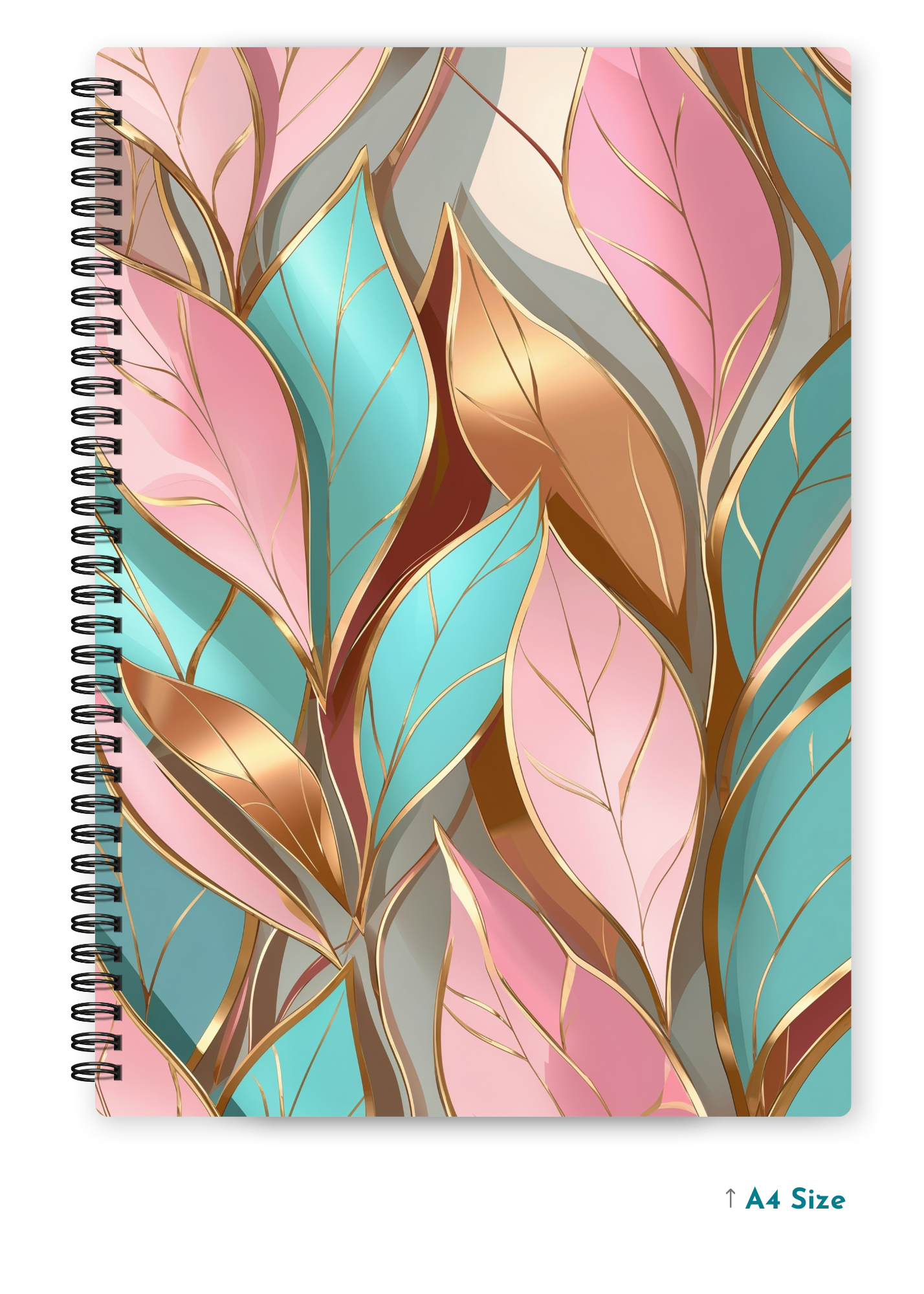 PETAL WHISPER cover page - A4 / B5 Size Wiro Notebook