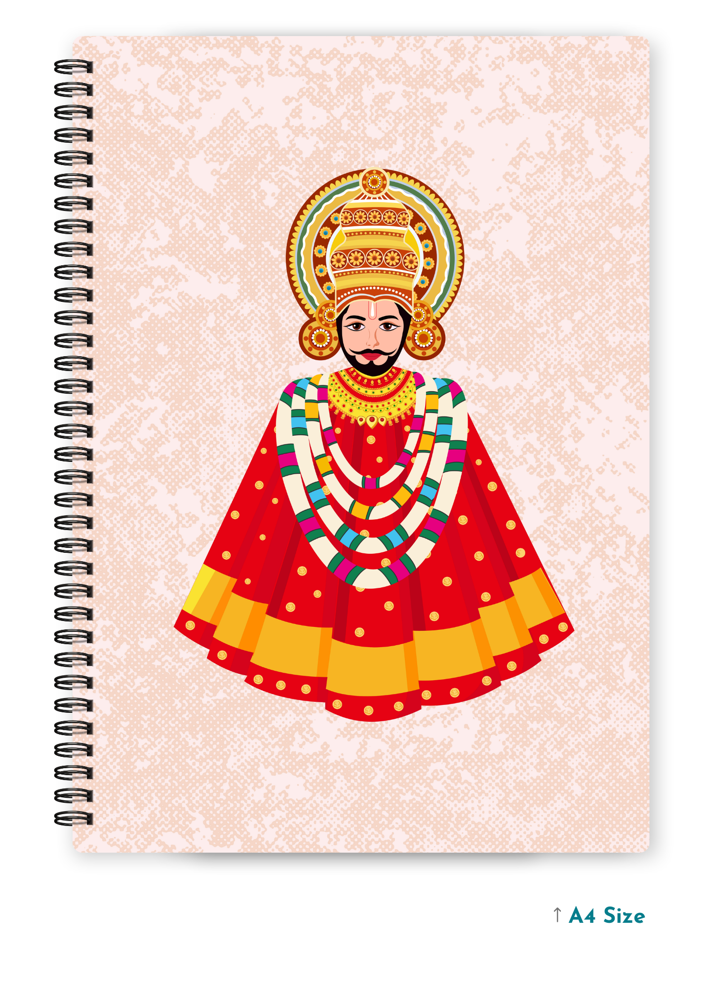 KHATU SHYAM JI cover page - A4 / B5 Size Wiro Notebook