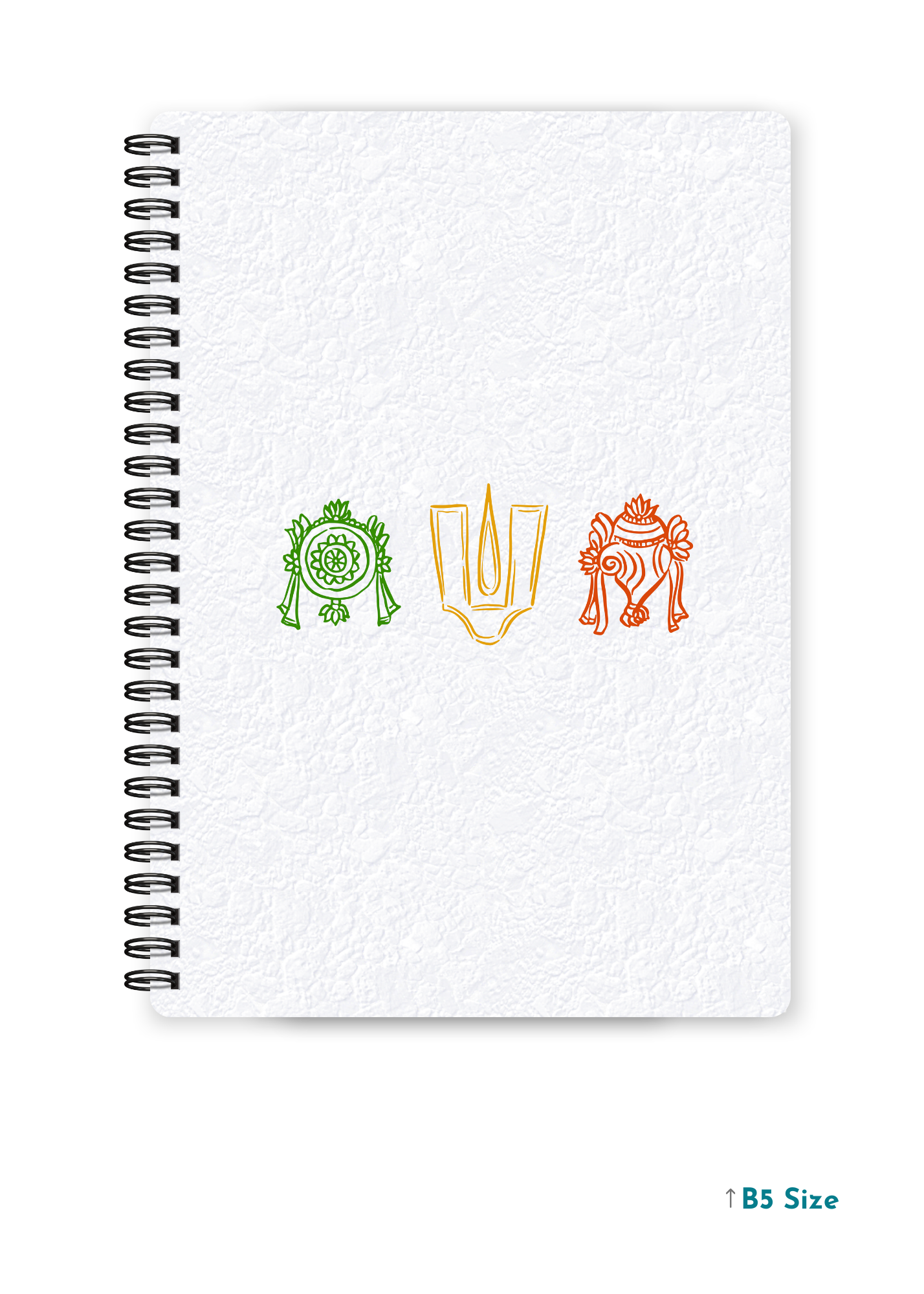 VENKATARAMANA SWAMI (2) cover page - A4 / B5 Size Wiro Notebook