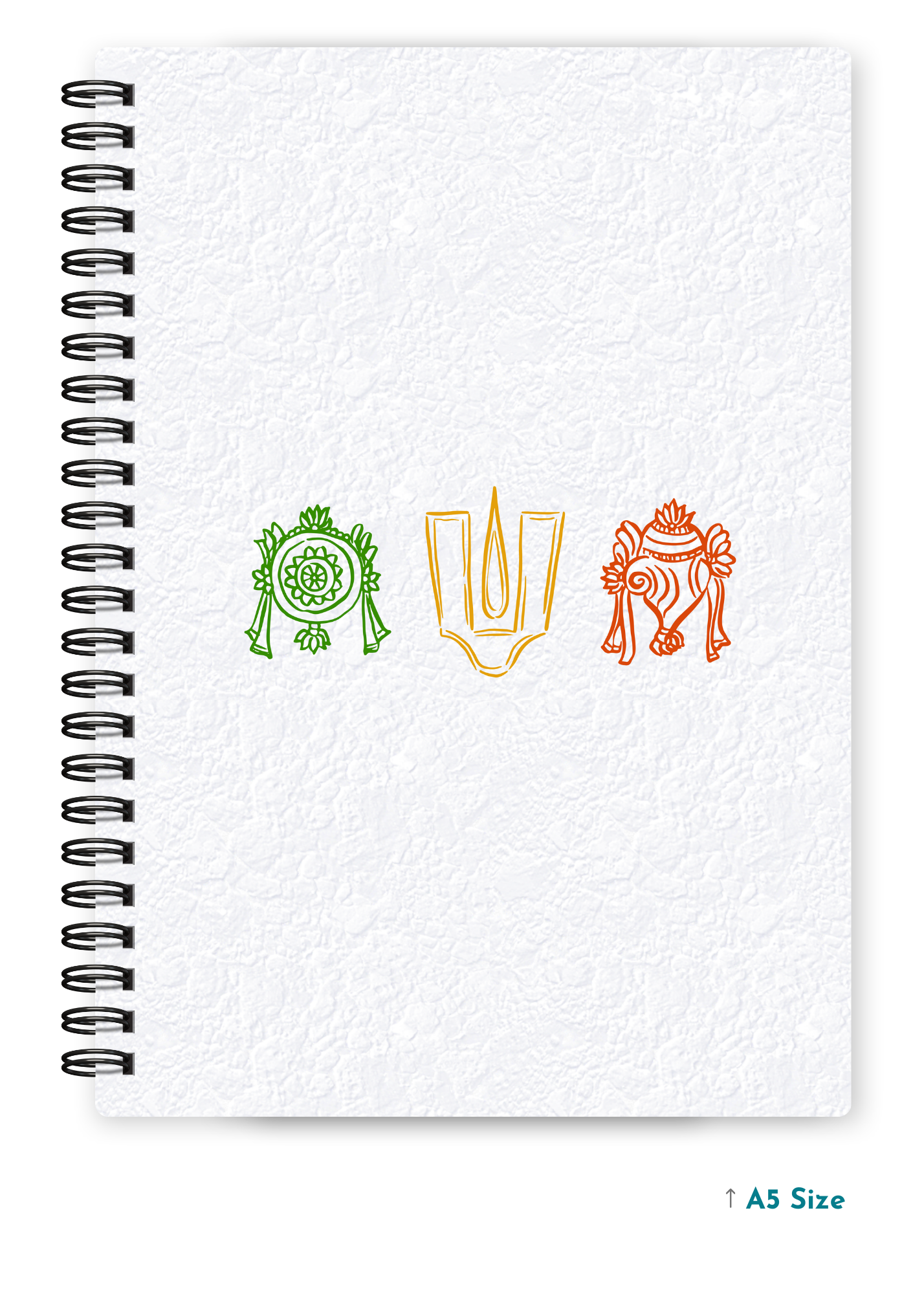 VENKATARAMANA SWAMI (2) cover page - A5 / A6 Size Wiro Notebook