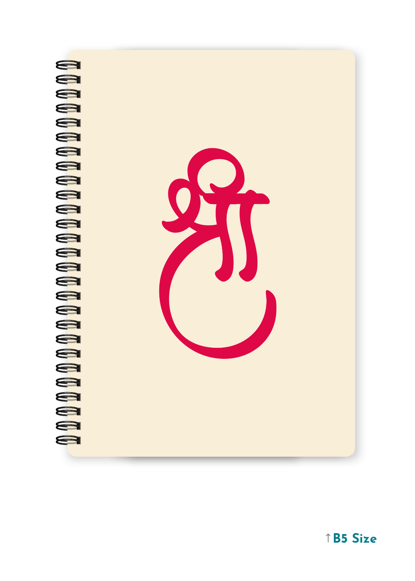 SRI cover page - A4 / B5 Size Wiro Notebook