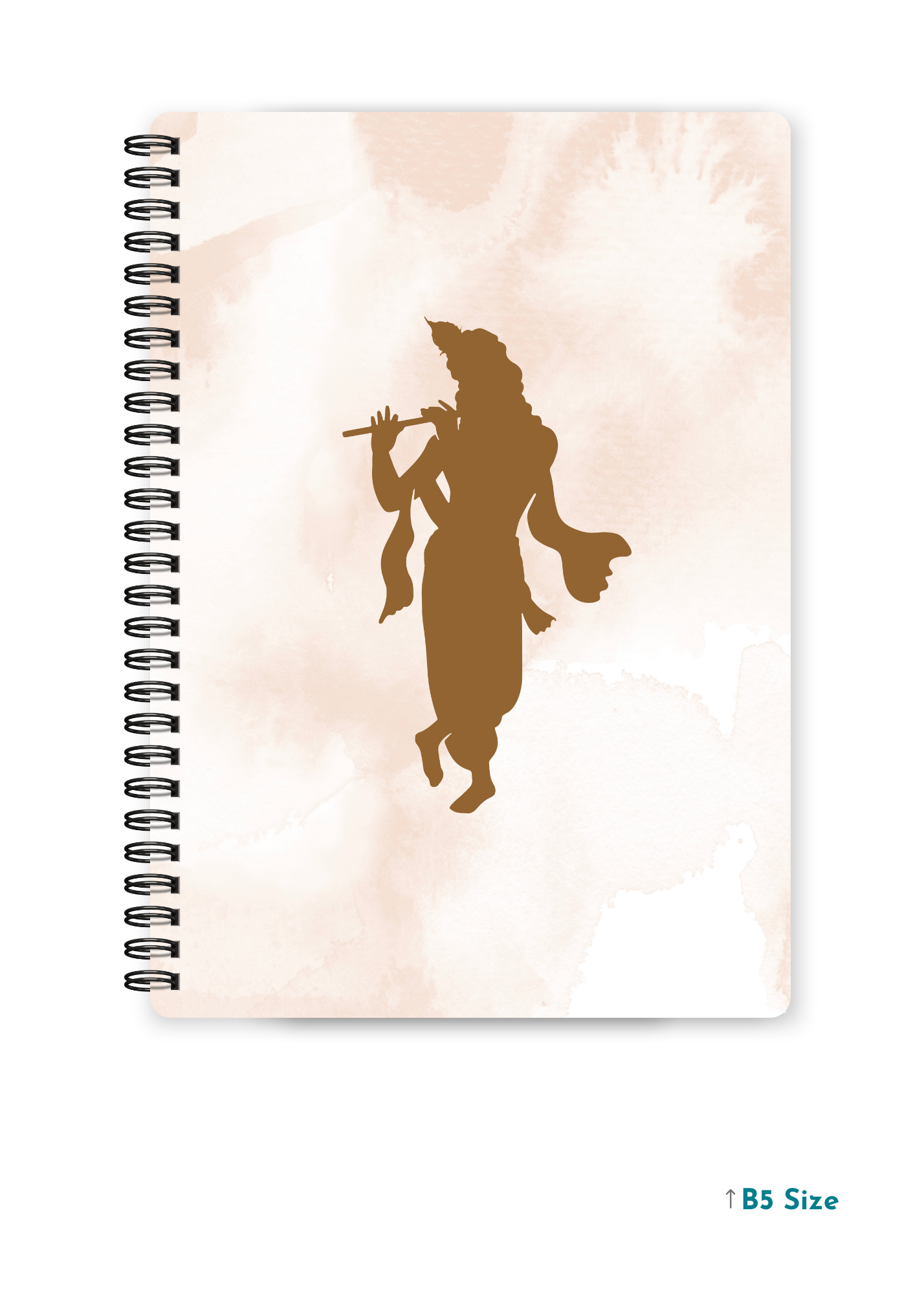 KRISHNA JI (3) cover page - A4 / B5 Size Wiro Notebook