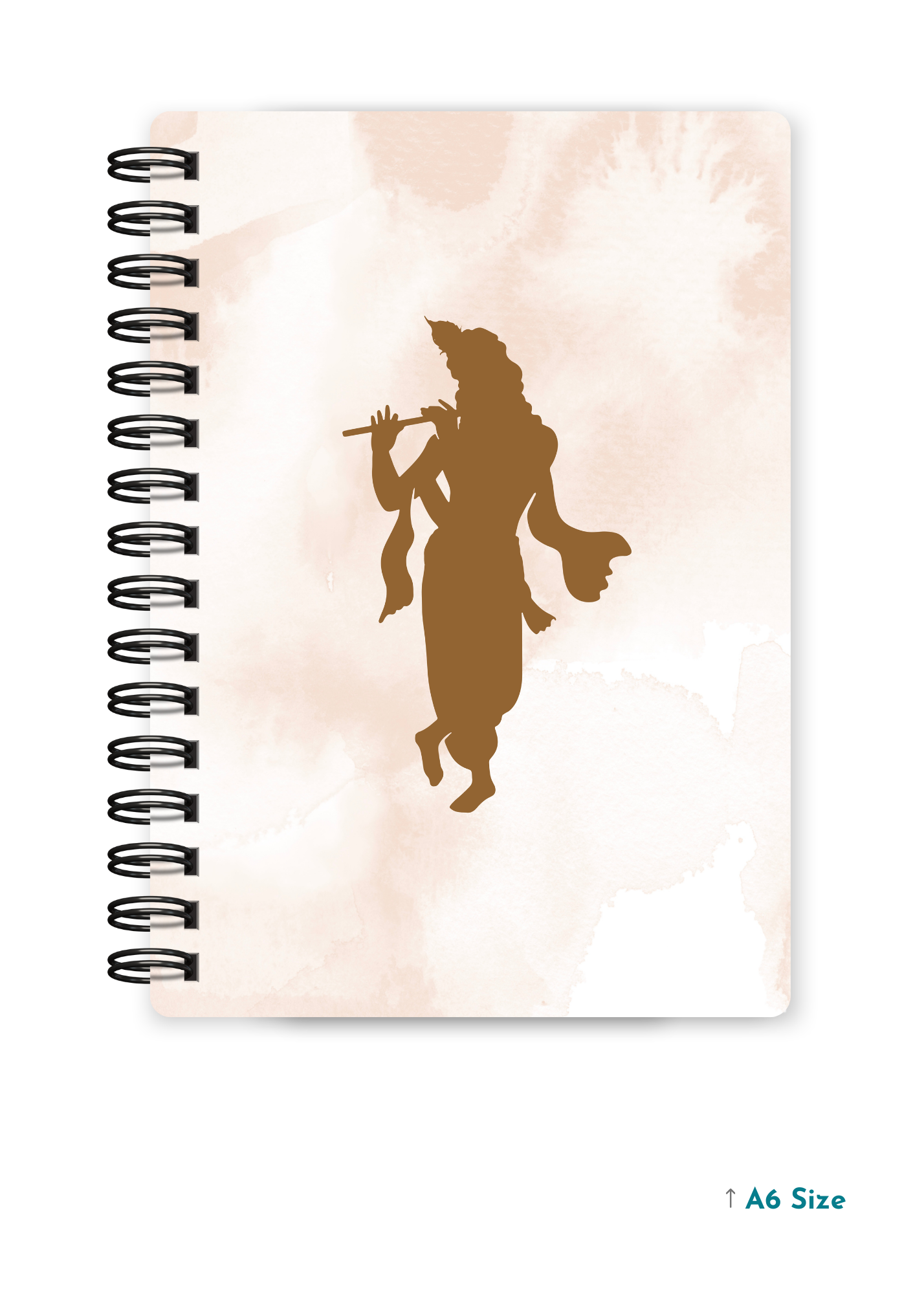 KRISHNA JI (3) cover page - A5 / A6 Size Wiro Notebook