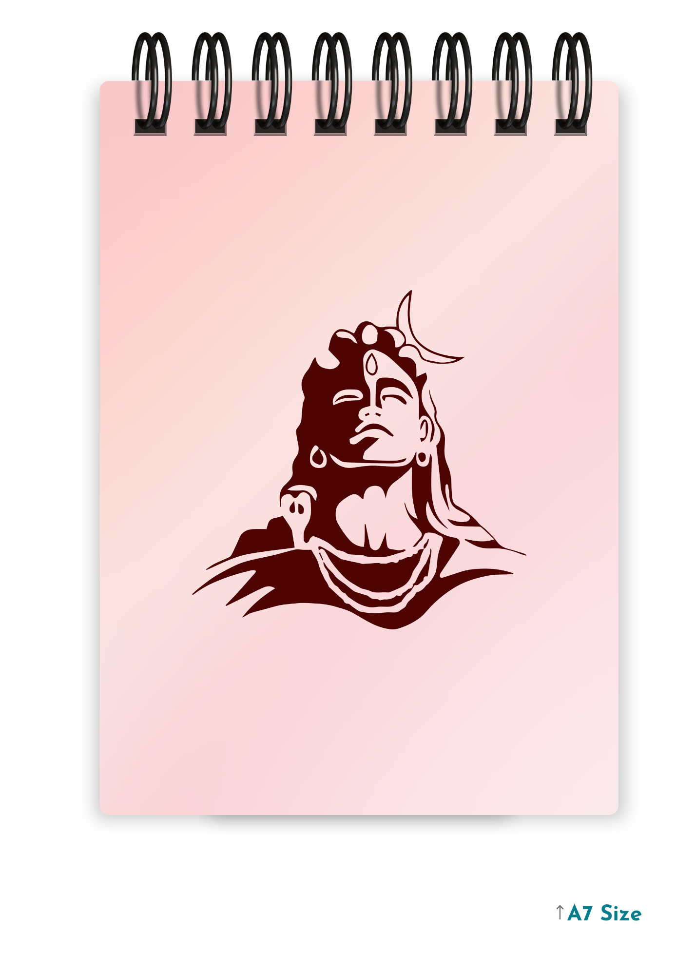 SHIV JI (5) cover page - A7 Size Pocket Notepad