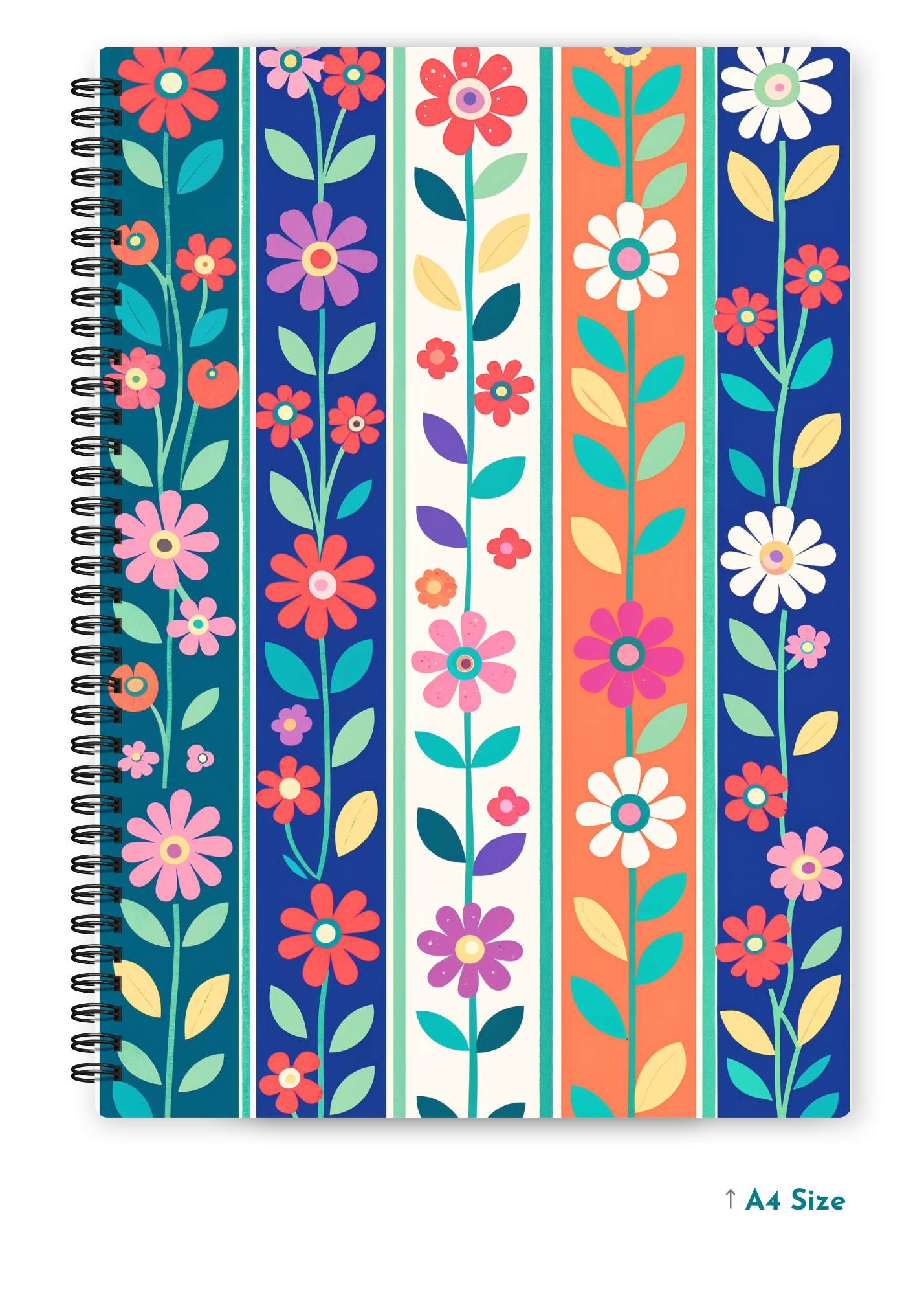 TRIBAL ECHO cover page - A4 / B5 Size Wiro Notebook
