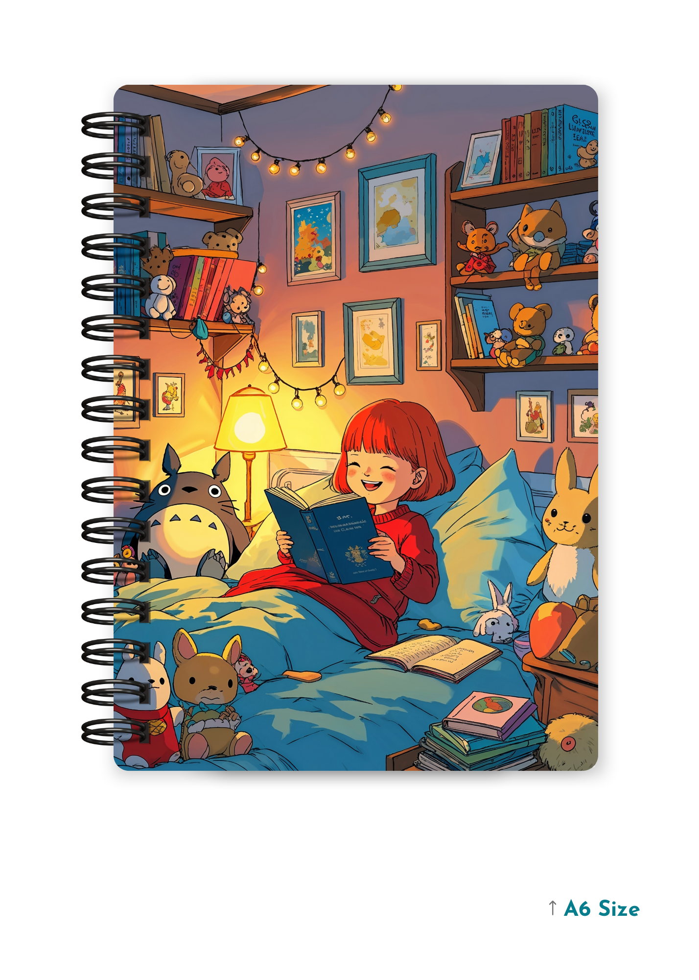 SIMPLE JOYS cover page - A5 / A6 Size Wiro Notebook