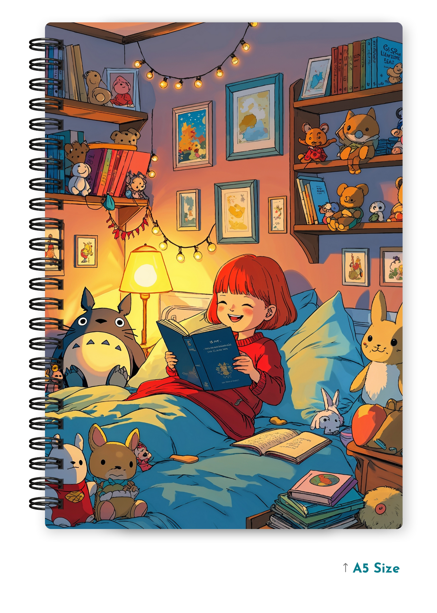 SIMPLE JOYS cover page - A5 / A6 Size Wiro Notebook