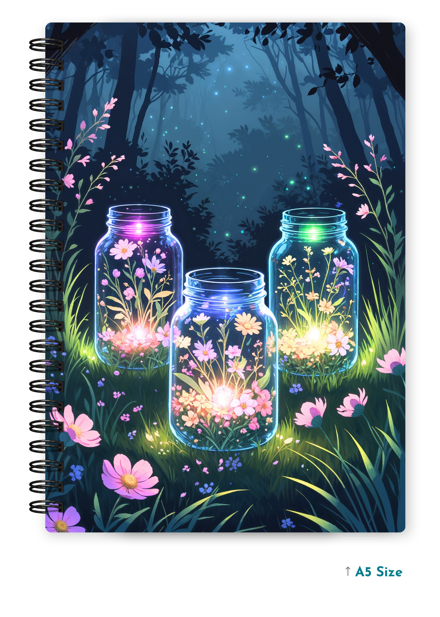 MAGICAL TWILIGHT cover page - A5 / A6 Size Wiro Notebook