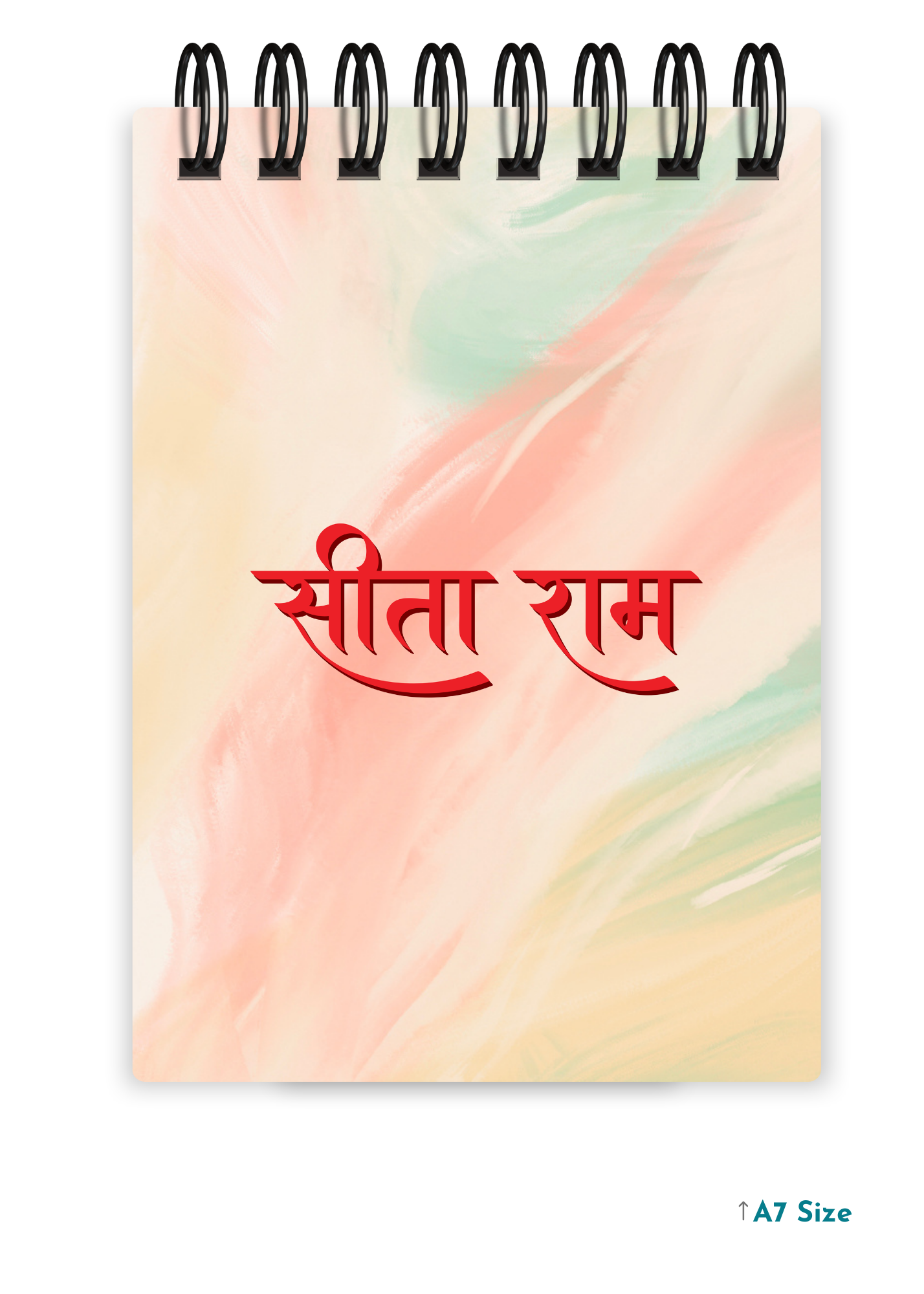 SITA RAM cover page - A7 Size Pocket Notepad