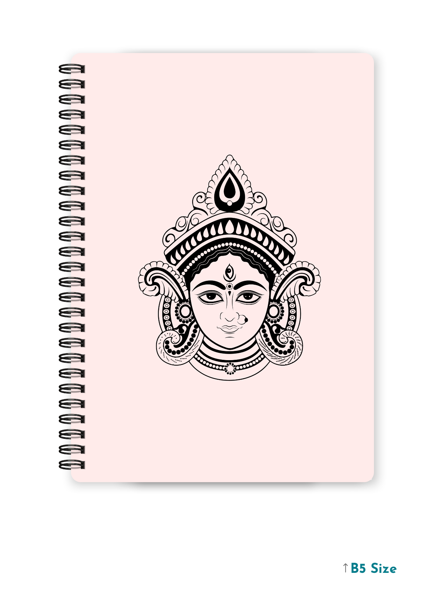 DEVI MAA (1) cover page - A4 / B5 Size Wiro Notebook
