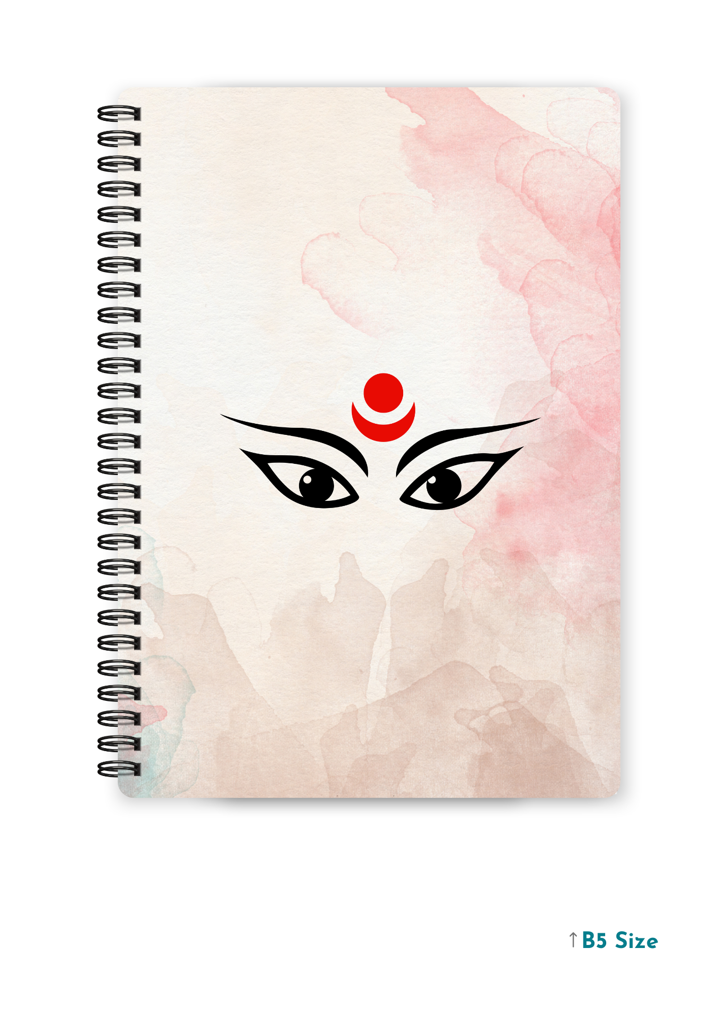DEVI MAA (2) cover page - A4 / B5 Size Wiro Notebook