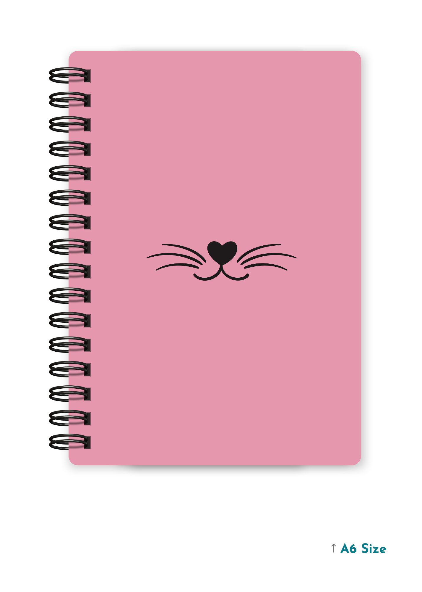 BILLI KI MOOCH cover page - A5 / A6 Size Wiro Notebook
