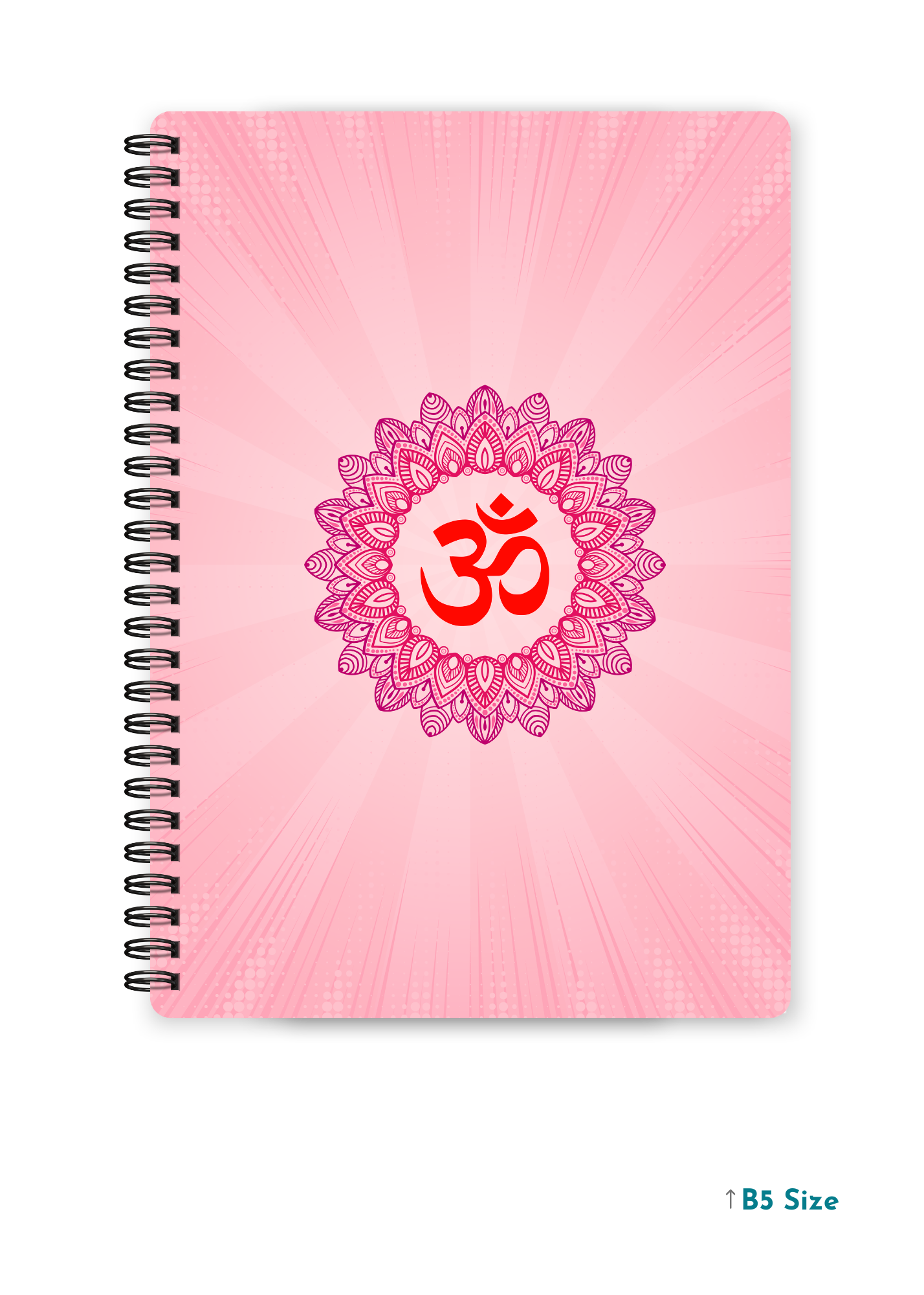 OM (1) cover page - A4 / B5 Size Wiro Notebook