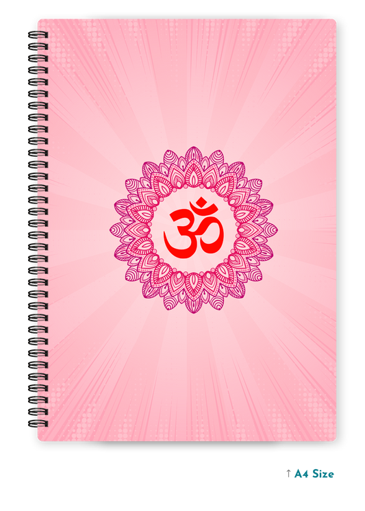 OM (1) cover page - A4 / B5 Size Wiro Notebook