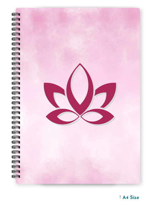 LOTUS cover page - A4 / B5 Size Wiro Notebook