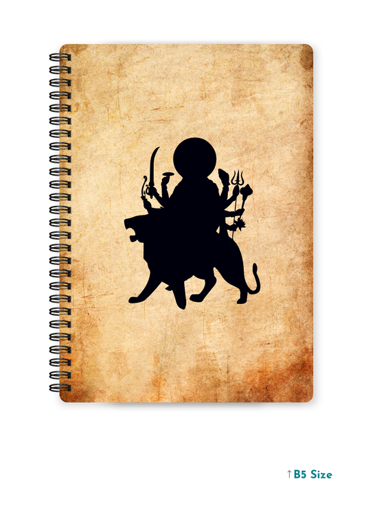 MAA DURGA (1) cover page - A4 / B5 Size Wiro Notebook