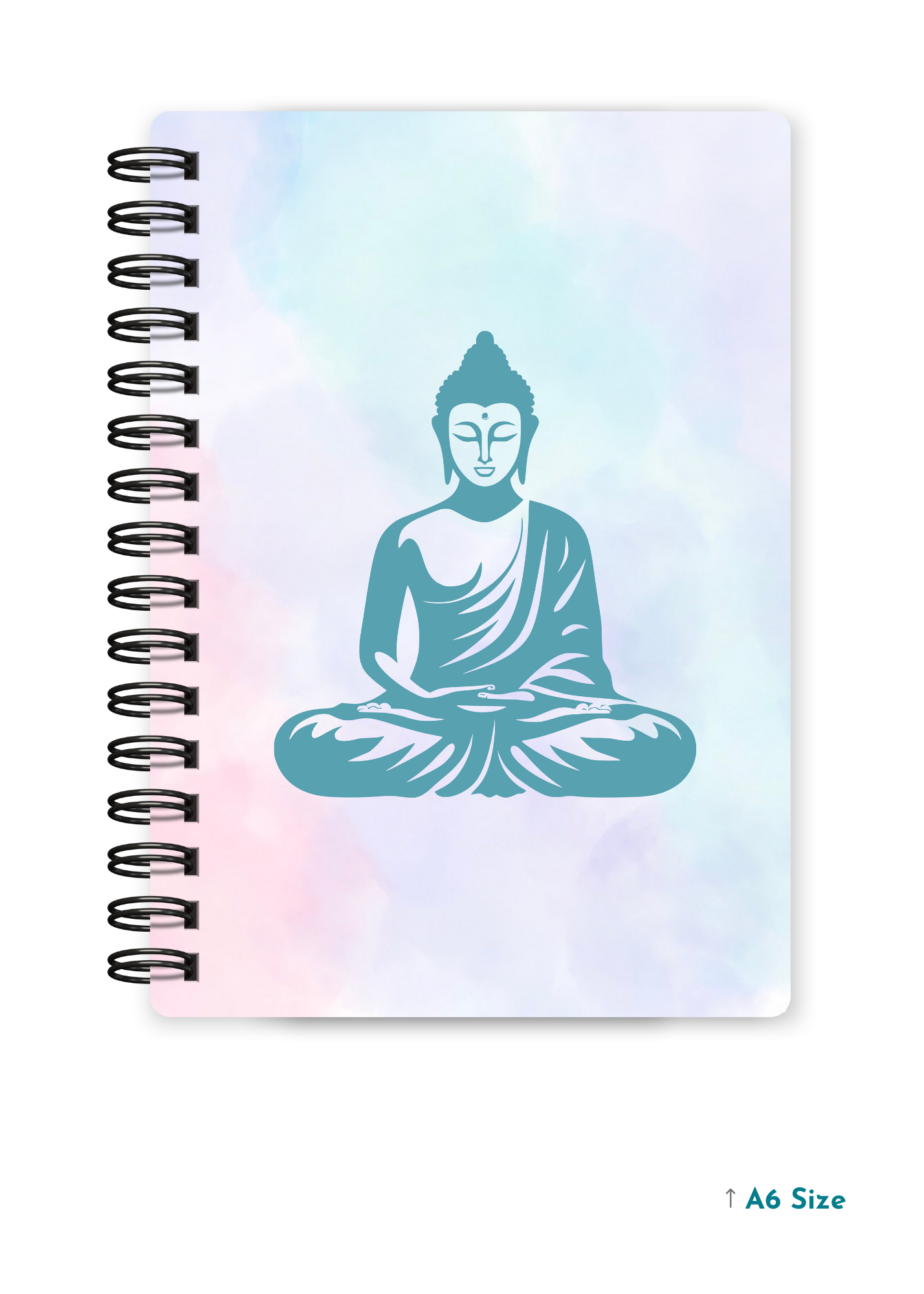 BUDDHA JI cover page - A5 / A6 Size Wiro Notebook