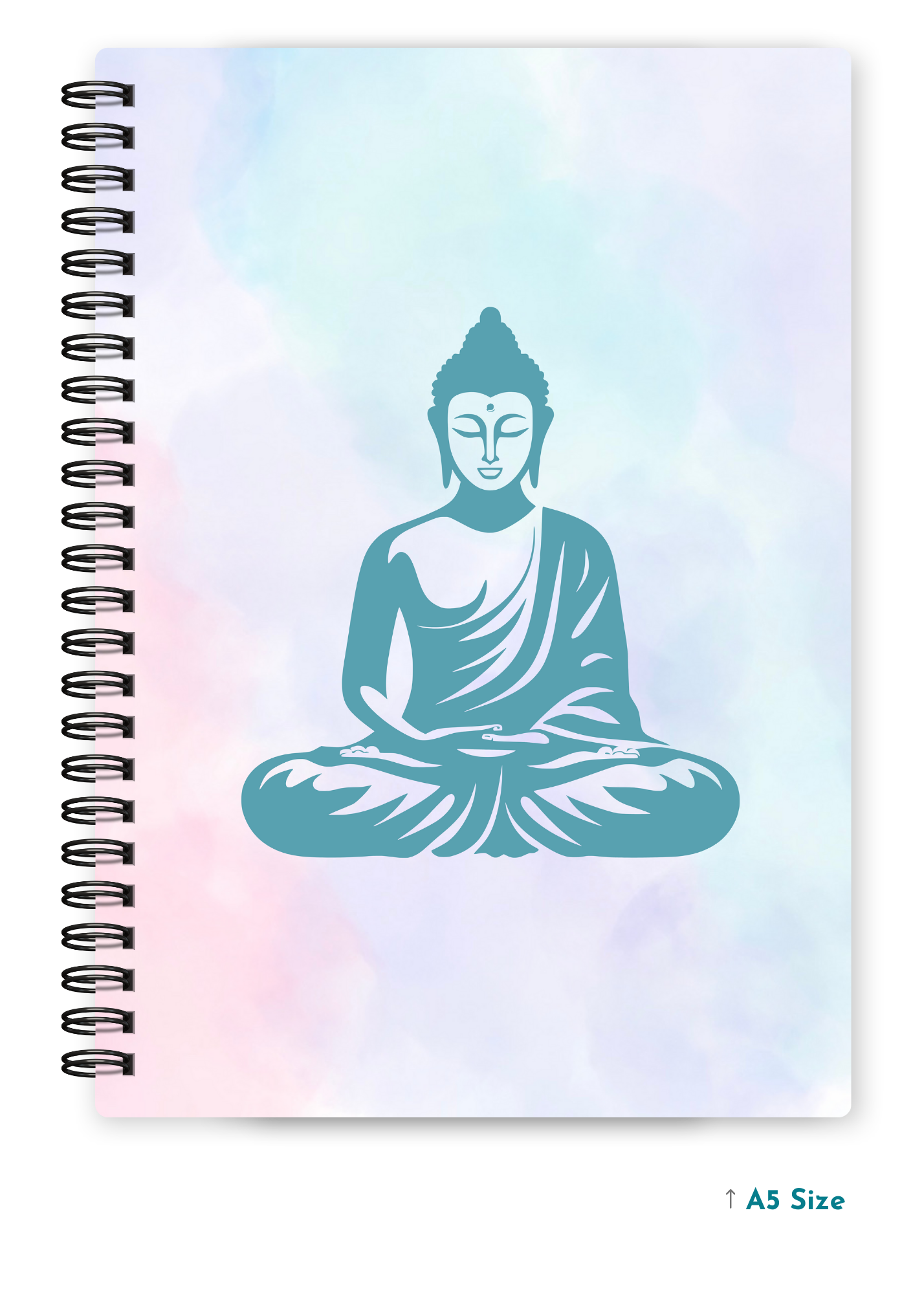 BUDDHA JI cover page - A5 / A6 Size Wiro Notebook
