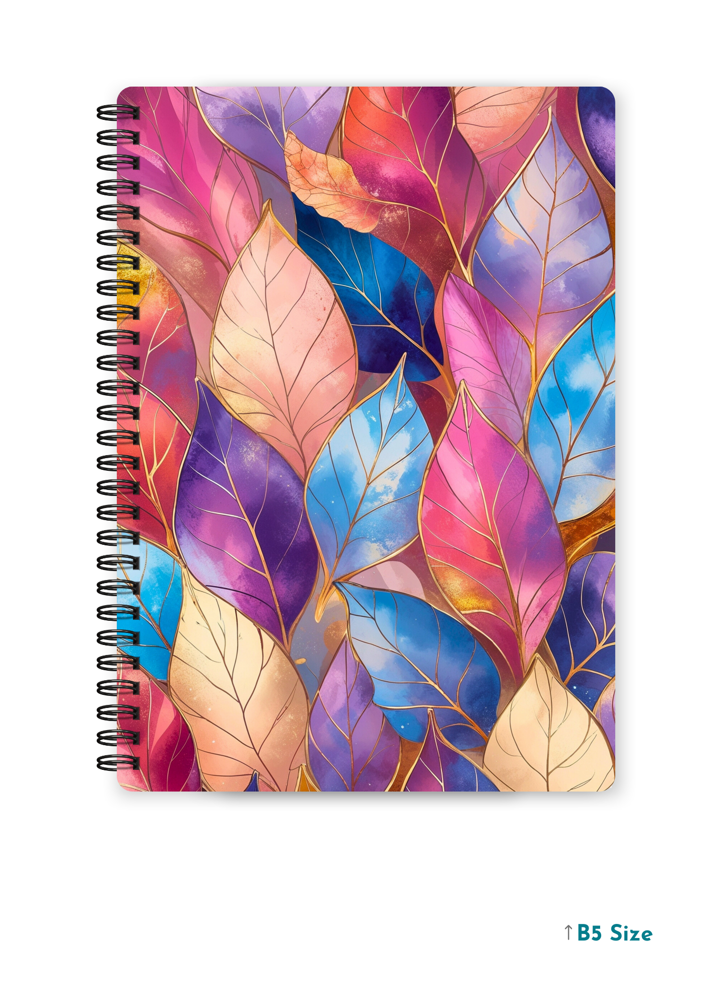 PRISM WEAVE cover page - A4 / B5 Size Wiro Notebook