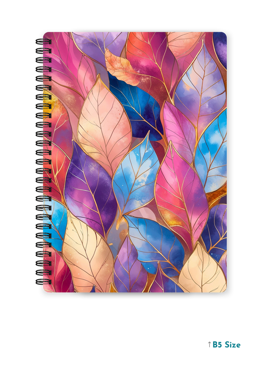 PRISM WEAVE cover page - A4 / B5 Size Wiro Notebook