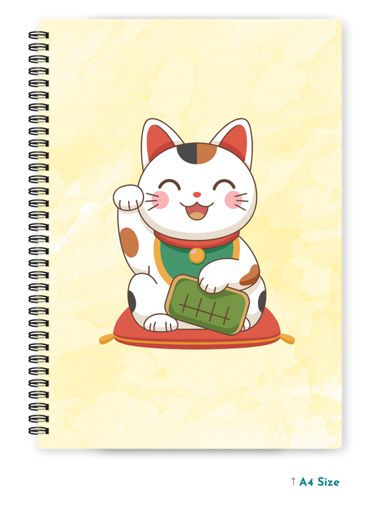 GOOD LUCK (2) cover page - A4 / B5 Size Wiro Notebook