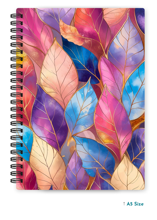 PRISM WEAVE cover page - A5 / A6 Size Wiro Notebook