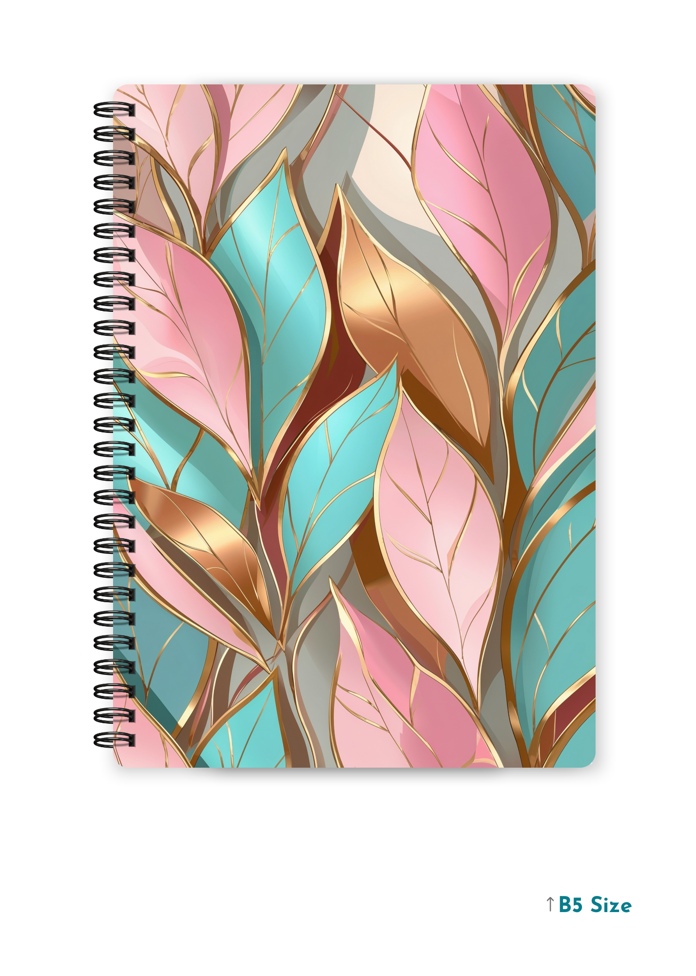 PETAL WHISPER cover page - A4 / B5 Size Wiro Notebook