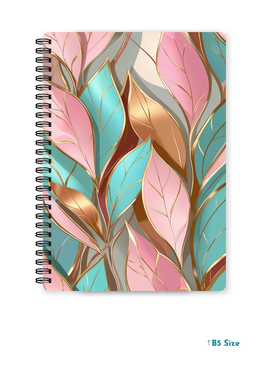 PETAL WHISPER cover page - A4 / B5 Size Wiro Notebook