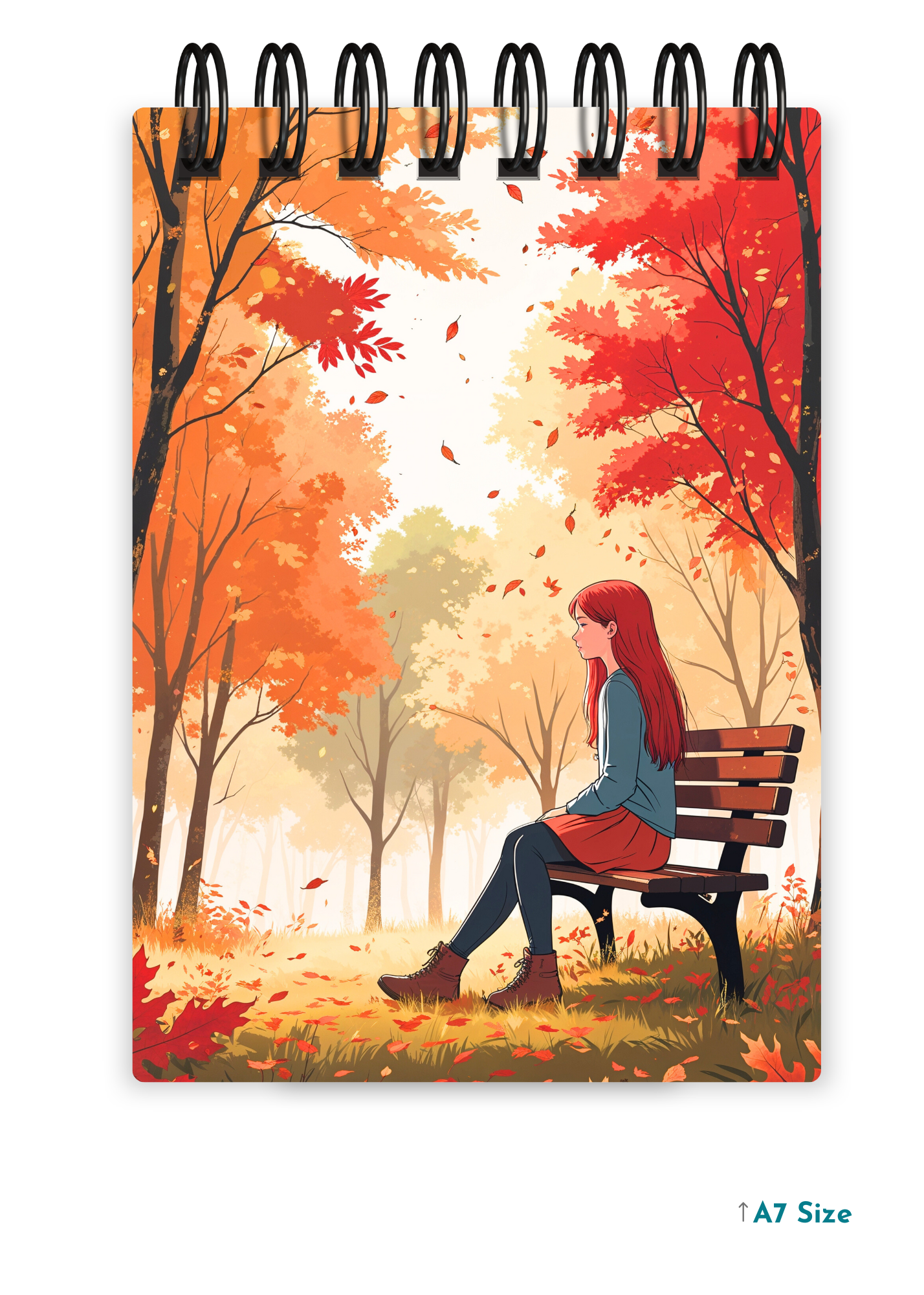 EMBER SOLACE cover page - A7 Size Pocket Notepad