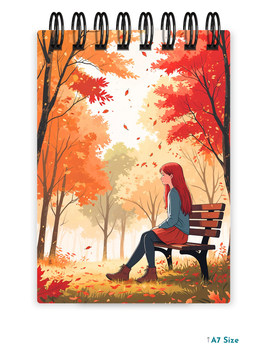 EMBER SOLACE cover page - A7 Size Pocket Notepad