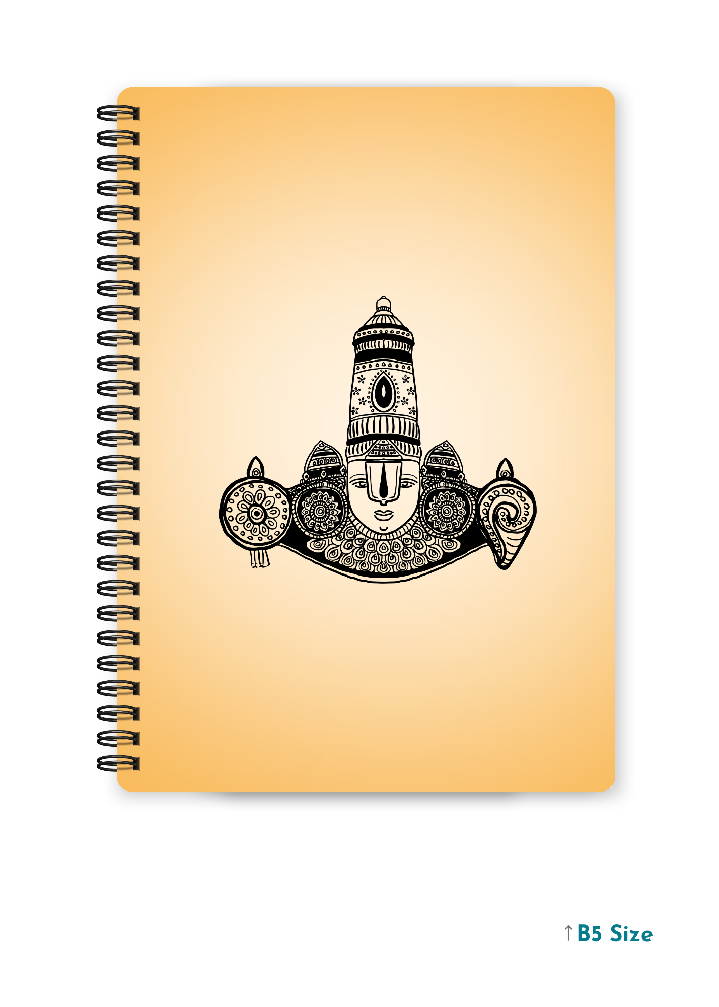 VENKATARAMANA SWAMI (1) cover page - A4 / B5 Size Wiro Notebook
