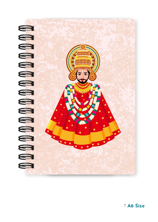 KHATU SHYAM JI cover page - A5 / A6 Size Wiro Notebook