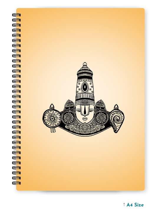 VENKATARAMANA SWAMI (1) cover page - A4 / B5 Size Wiro Notebook