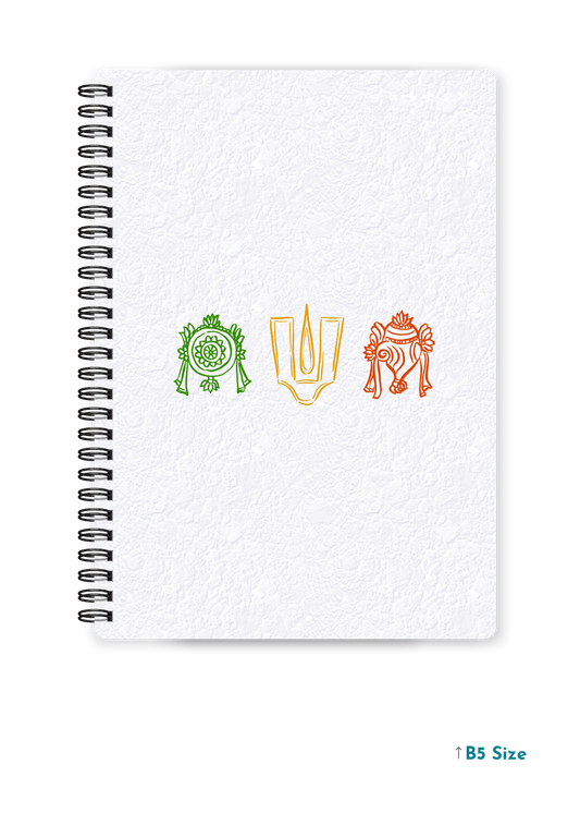 VENKATARAMANA SWAMI (2) cover page - A4 / B5 Size Wiro Notebook