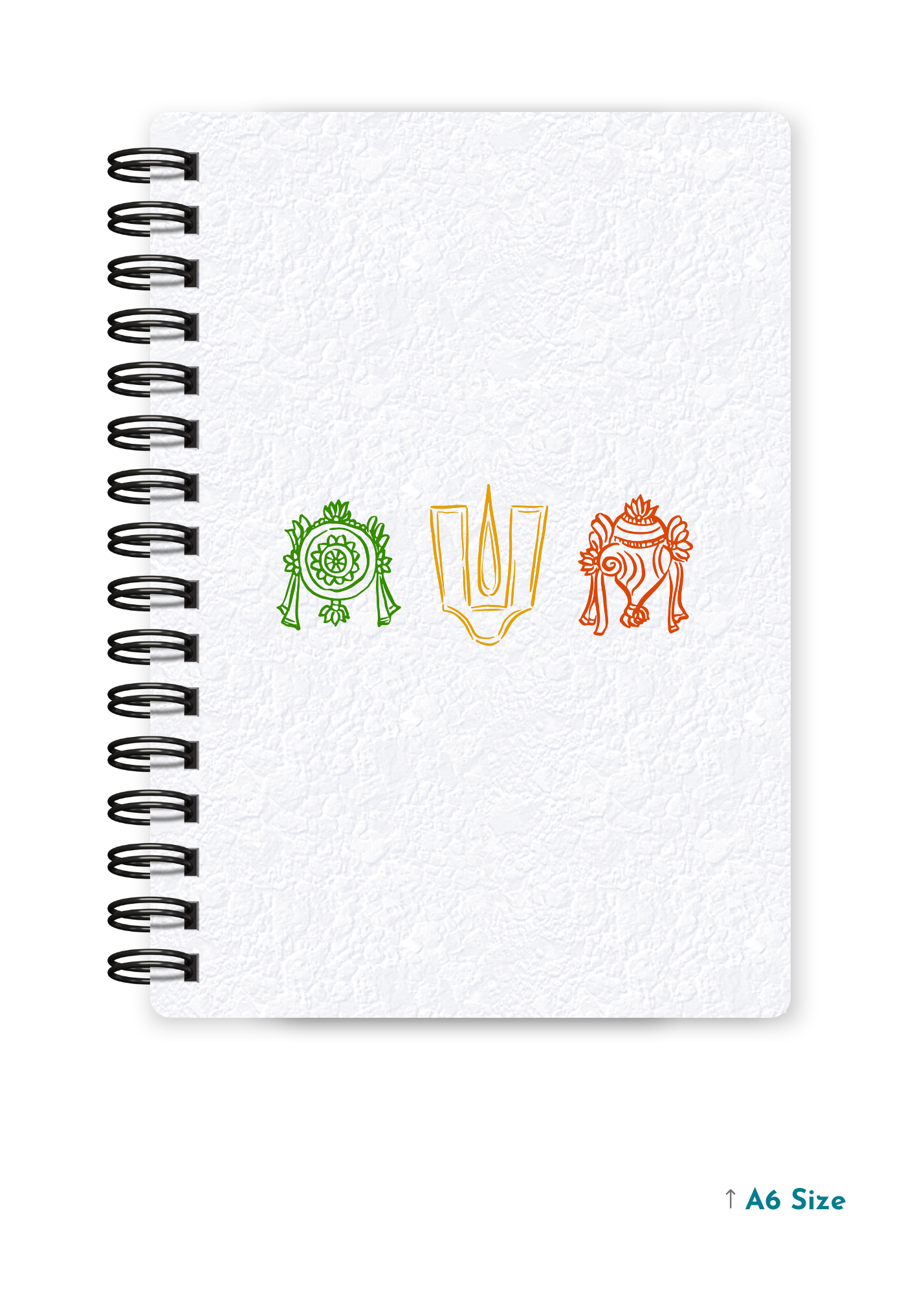 VENKATARAMANA SWAMI (2) cover page - A5 / A6 Size Wiro Notebook
