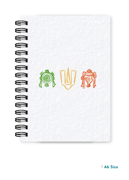 VENKATARAMANA SWAMI (2) cover page - A5 / A6 Size Wiro Notebook