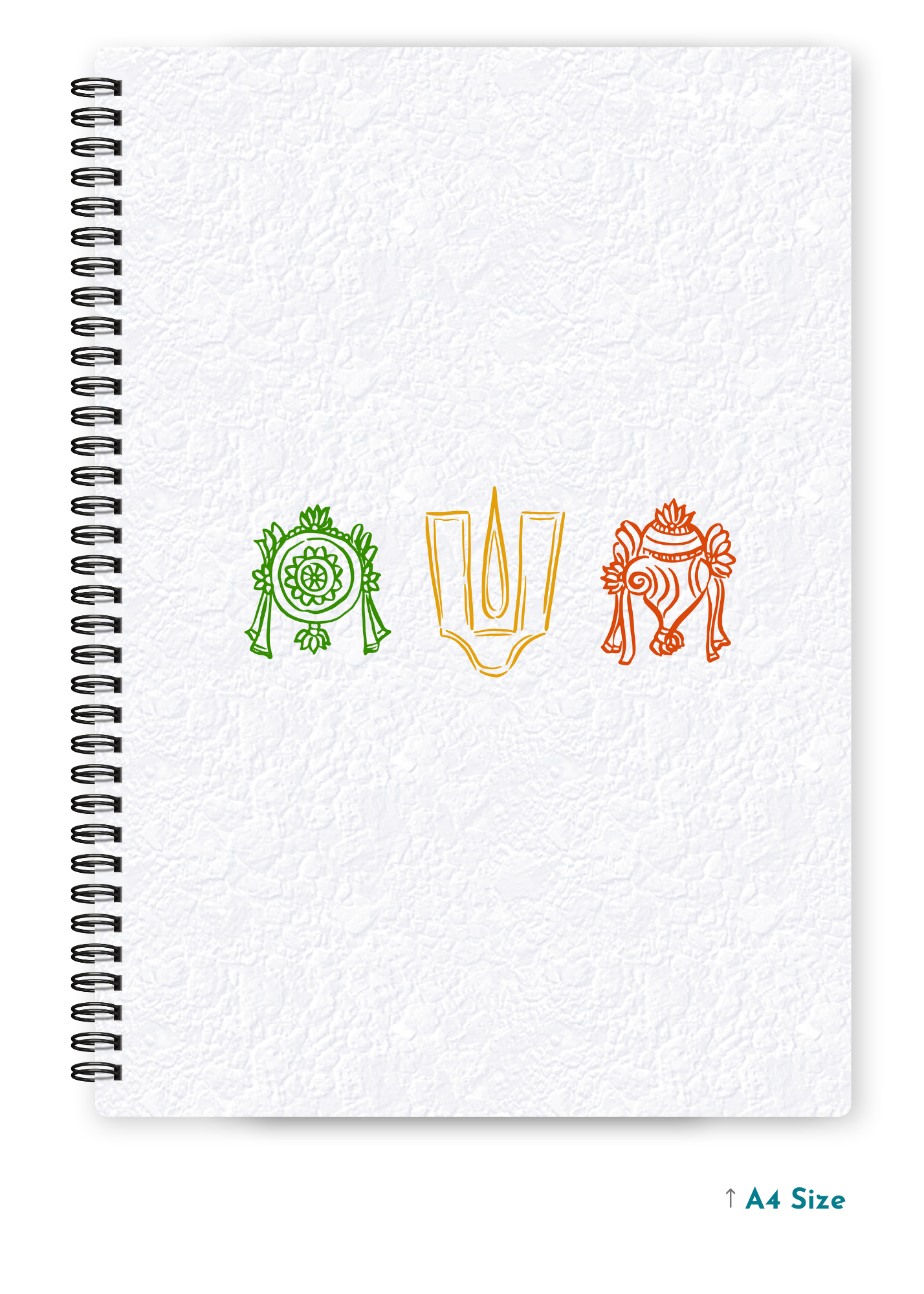 VENKATARAMANA SWAMI (2) cover page - A4 / B5 Size Wiro Notebook