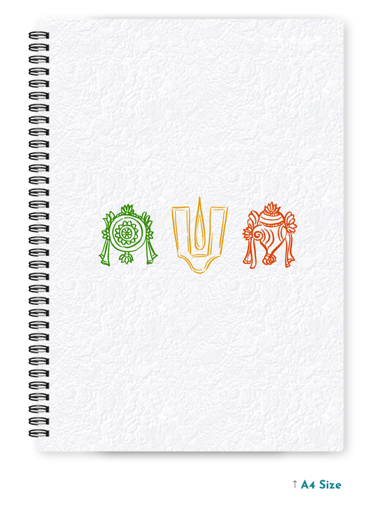 VENKATARAMANA SWAMI (2) cover page - A4 / B5 Size Wiro Notebook