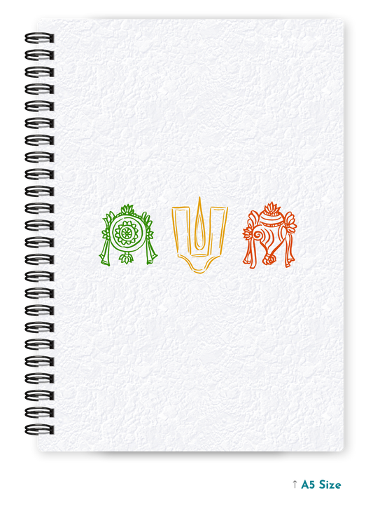 VENKATARAMANA SWAMI (2) cover page - A5 / A6 Size Wiro Notebook
