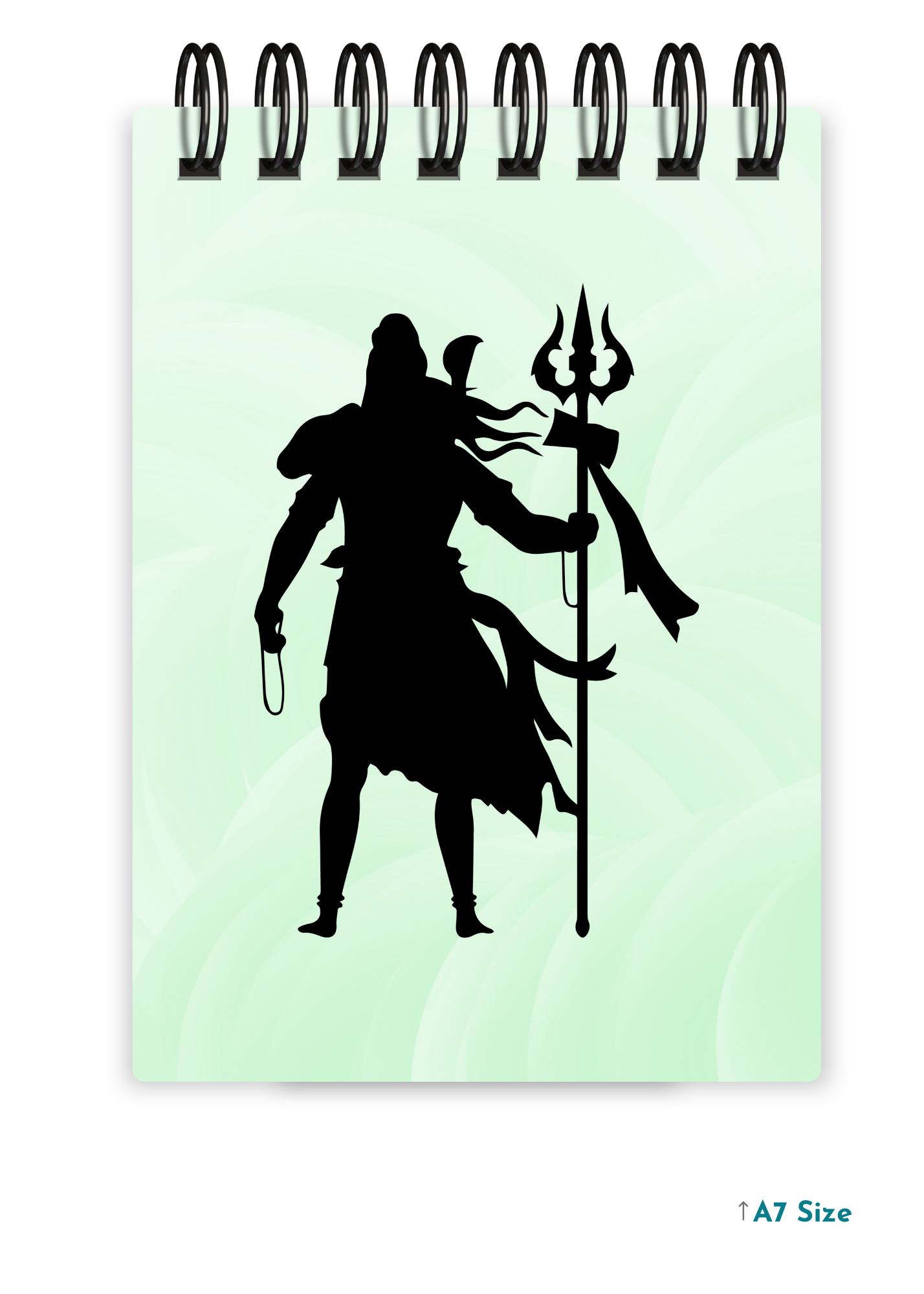 SHIV JI (3) cover page - A7 Size Pocket Notepad