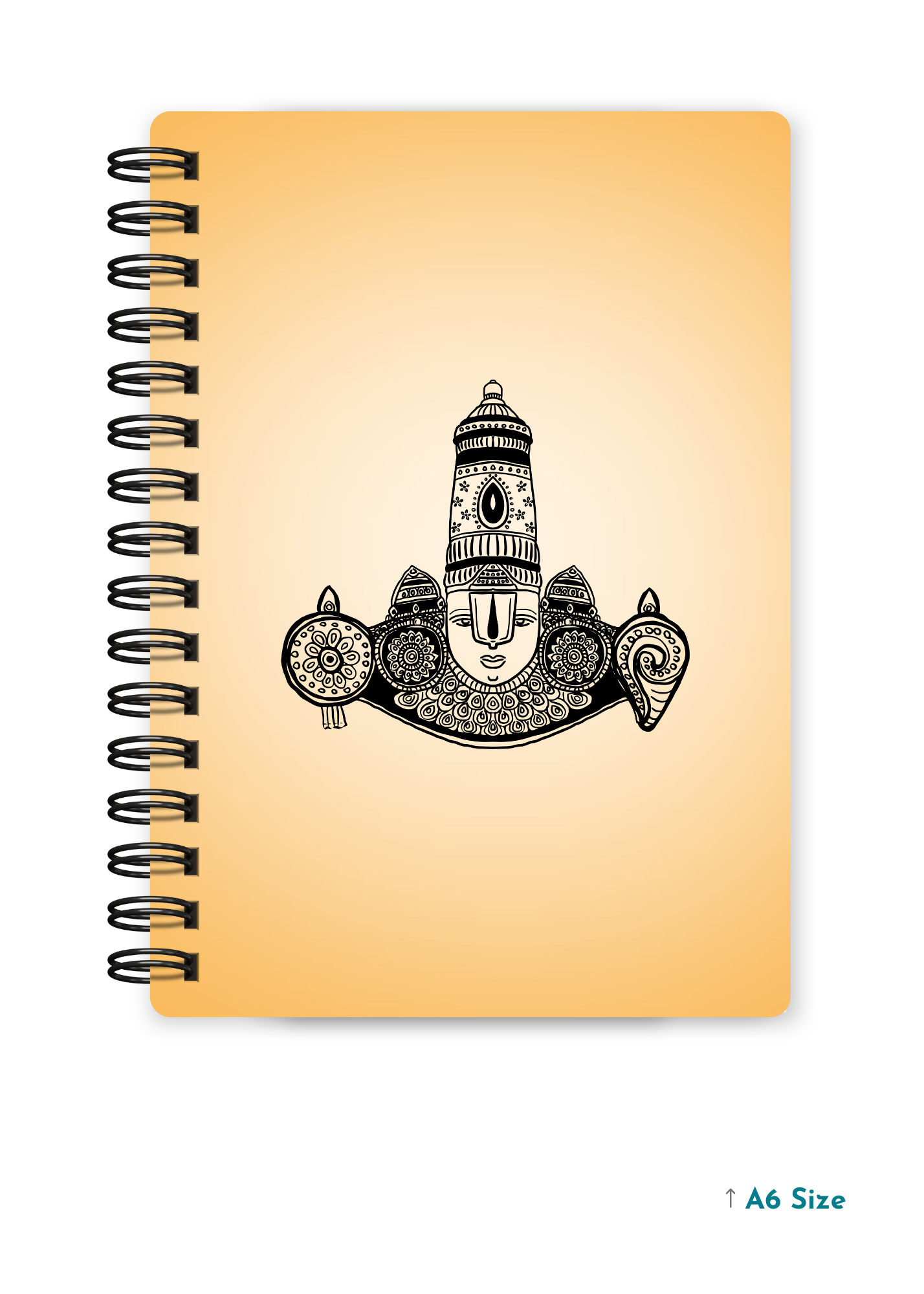 VENKATARAMANA SWAMI (1) cover page - A5 / A6 Size Wiro Notebook