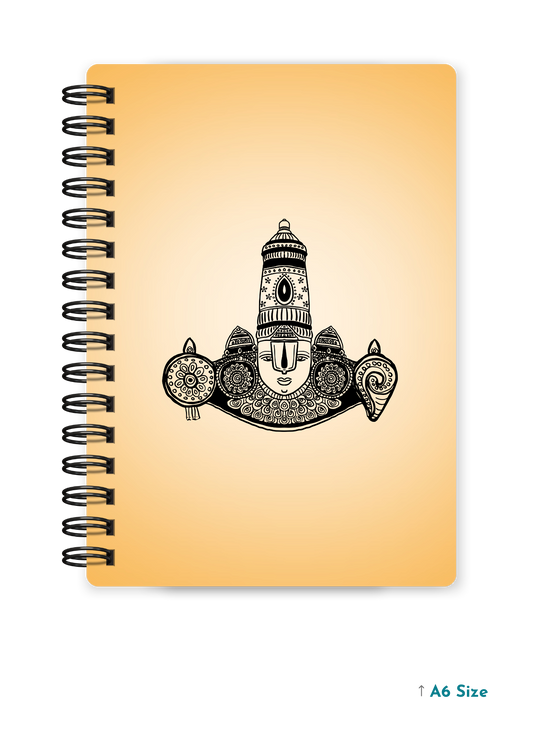 VENKATARAMANA SWAMI (1) cover page - A5 / A6 Size Wiro Notebook