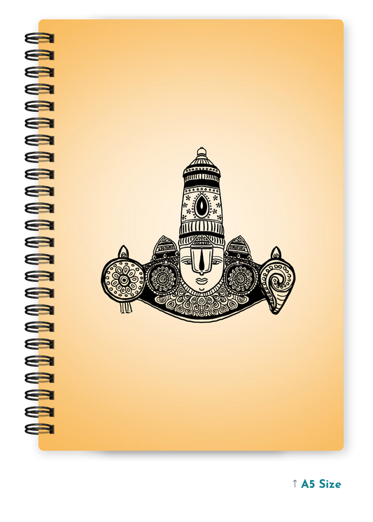 VENKATARAMANA SWAMI (1) cover page - A5 / A6 Size Wiro Notebook