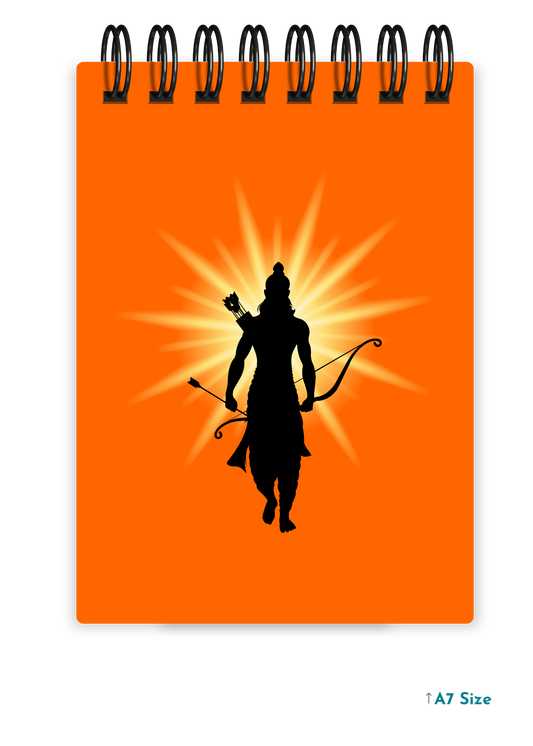 PRABHU SRI RAM (1) cover page - A7 Size Pocket Notepad