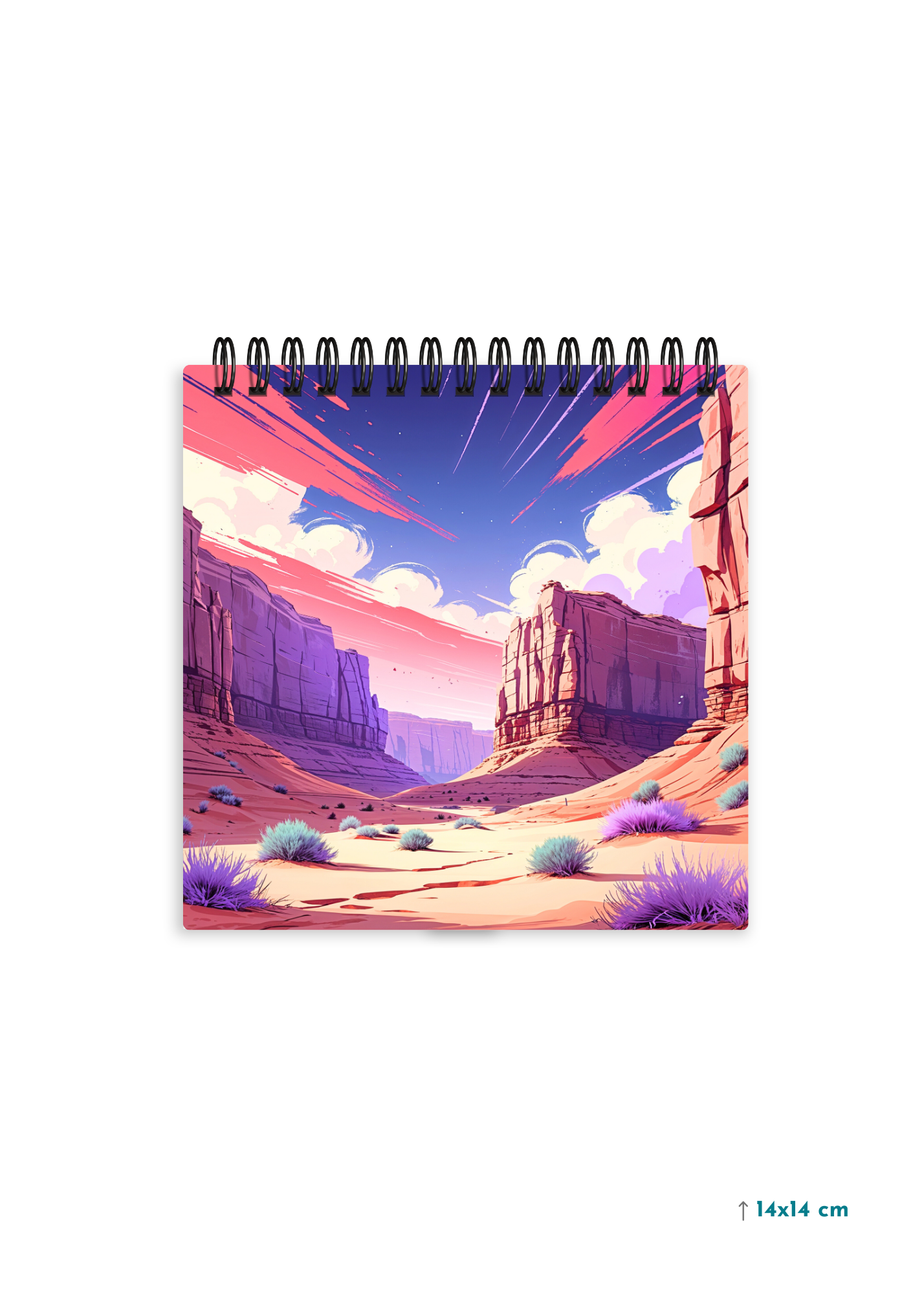 PINK CANYON cover page - Square Shape Doodle Pad