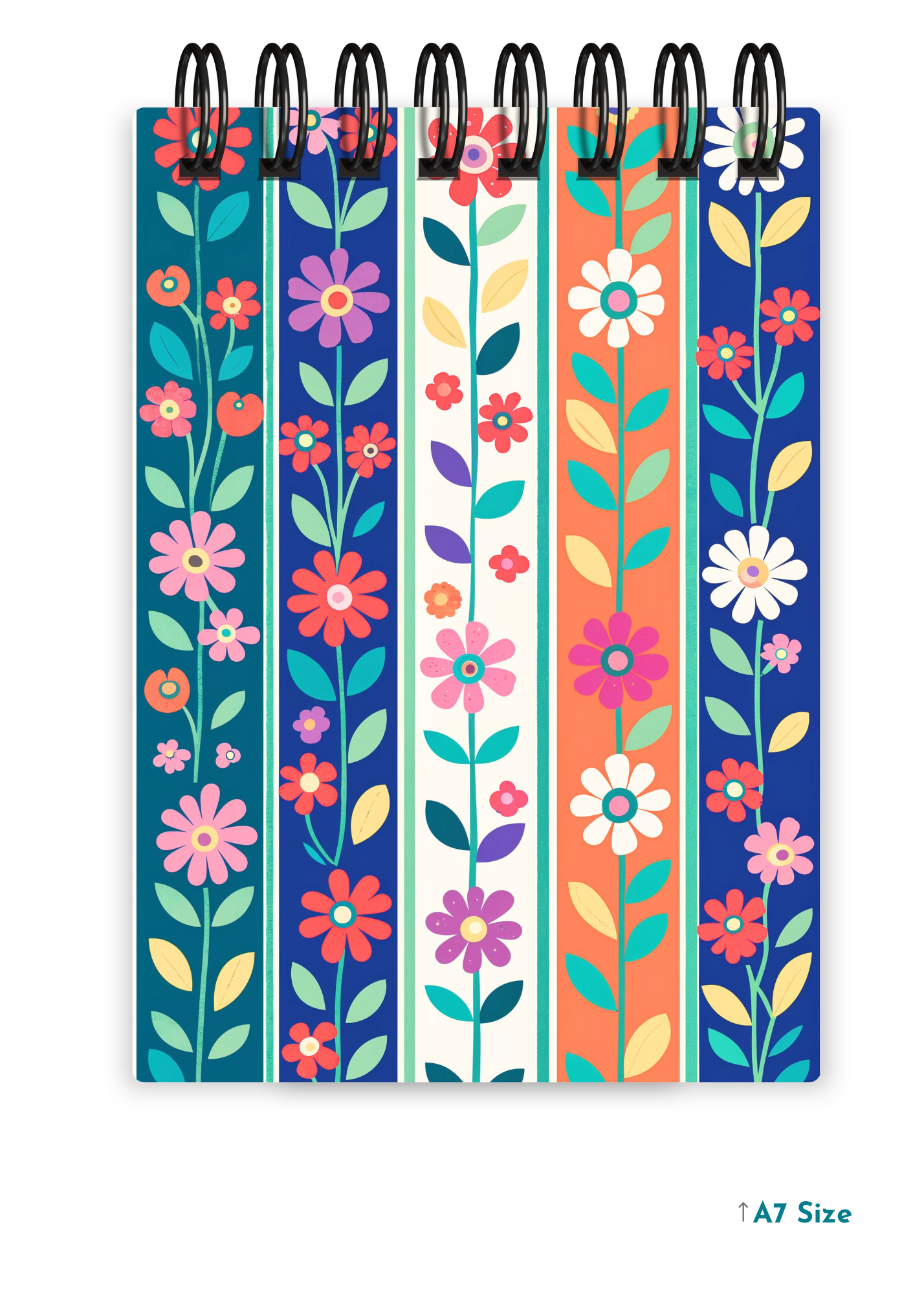 TRIBAL ECHO cover page - A7 Size Pocket Notepad